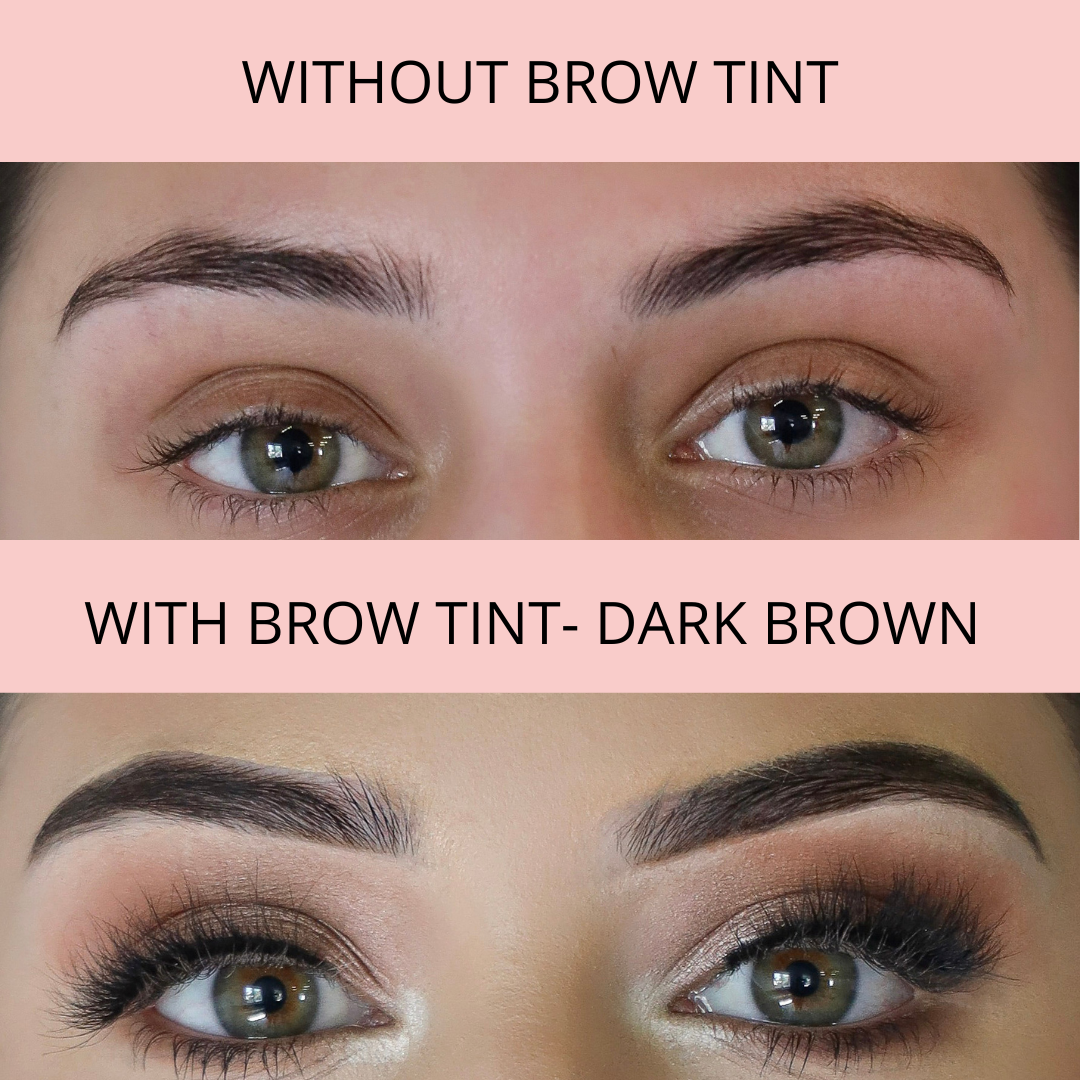 Dark best sale brown eyebrows